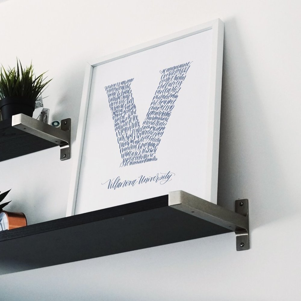 Villanova University Word Art - Picture 3 of 4